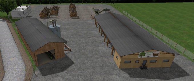 Gebäude Sägewerk Landwirtschafts Simulator mod