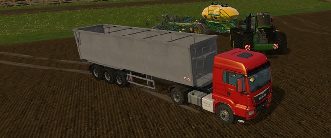 Auflieger Kroeger Agroliner SRB35 Landwirtschafts Simulator mod