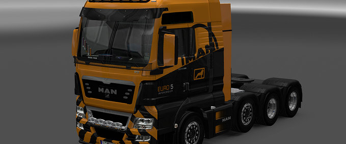Skins MAN TGX Heavy Haulage Eurotruck Simulator mod