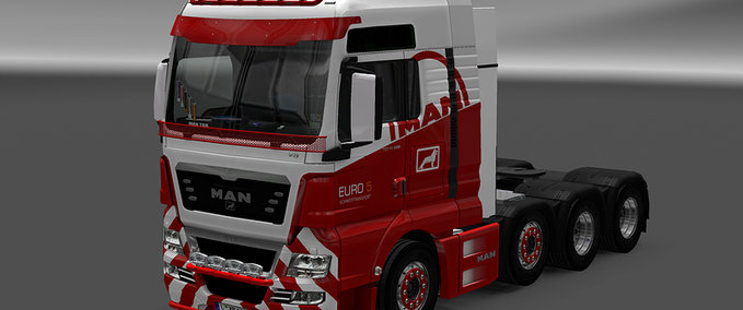 Skins MAN TGX Heavy Haulage Eurotruck Simulator mod