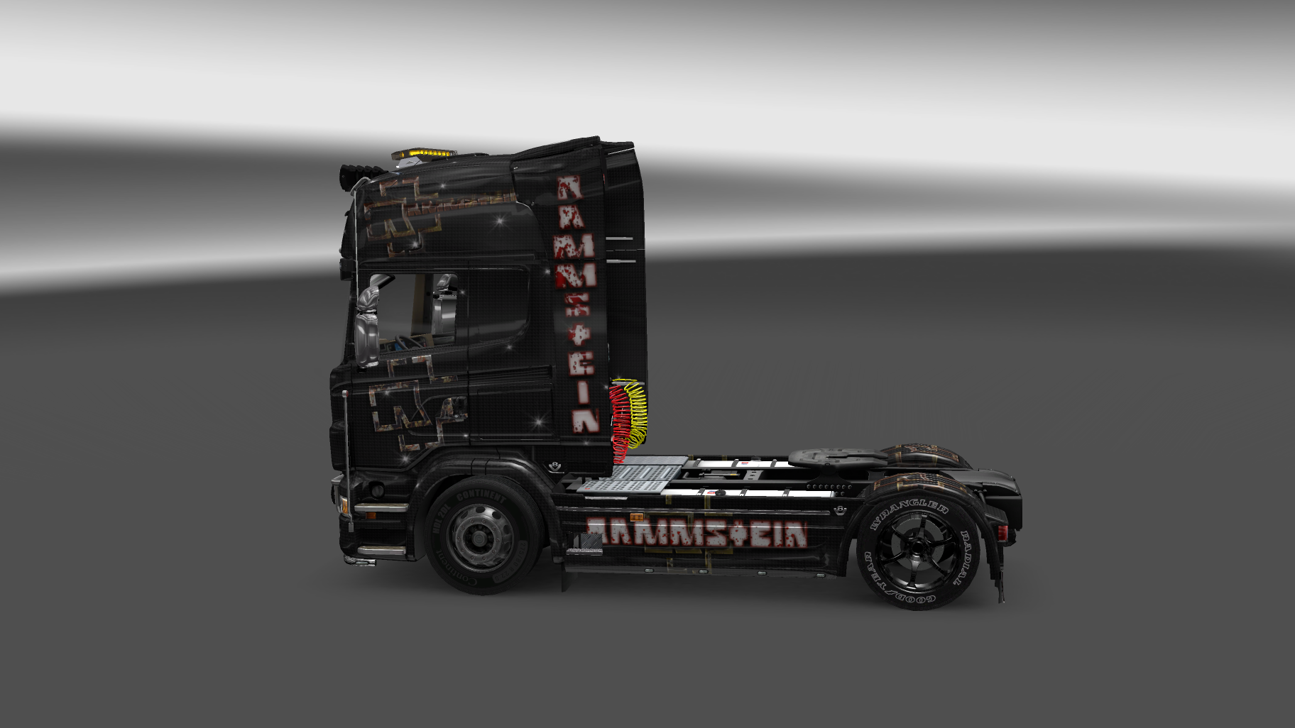 Scania R Skin "Rammstein" - Thumbnail 1