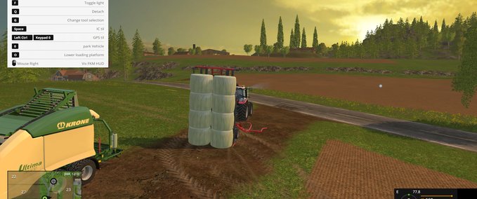 Ballentransport Ursus T 127 Landwirtschafts Simulator mod