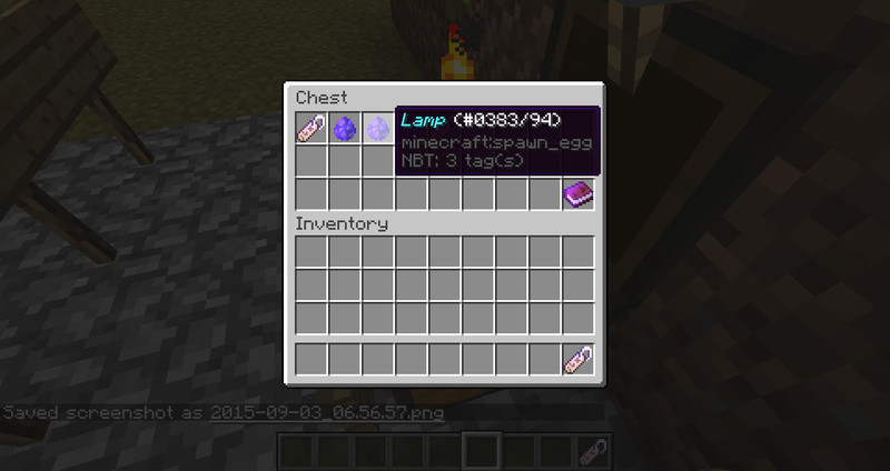 Minecraft: sofa, lamp in minecraft vanilla mc creations # 01 v 1.8 ...
