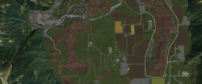 Maps Berg und Tal  Landwirtschafts Simulator mod