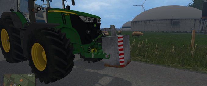Gewichte 1000kg Gewicht Landwirtschafts Simulator mod