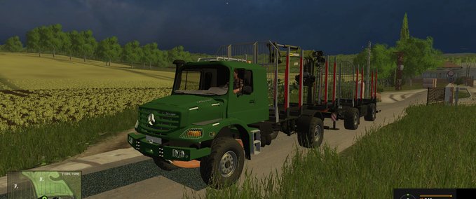 Mercedes Benz Zetros Forst Landwirtschafts Simulator mod