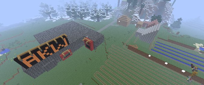 Maps Buske World 2.0 Minecraft mod