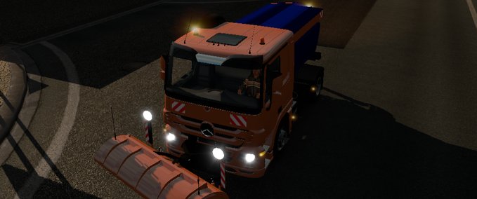AI Henki AI Schneeräumdienst Eurotruck Simulator mod