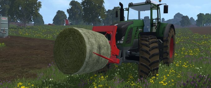 Sonstige Anbaugeräte Dreipunkt Ballenforke Landwirtschafts Simulator mod