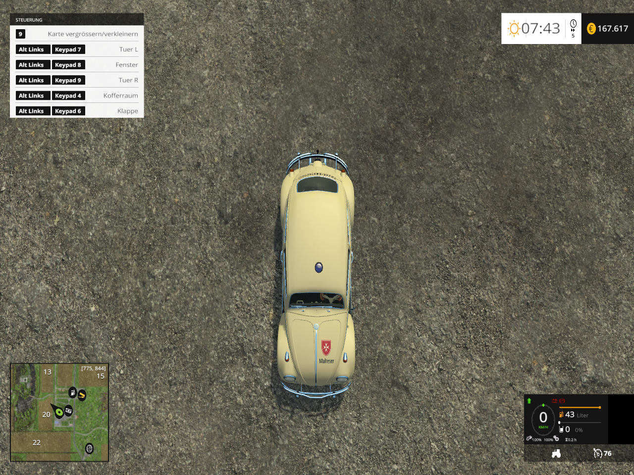 VW Beetle Maltese - Thumbnail 1