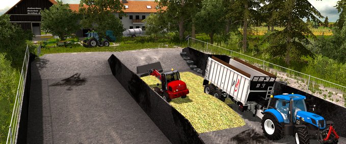 Objekte Bayrisches Fahrsilo Landwirtschafts Simulator mod