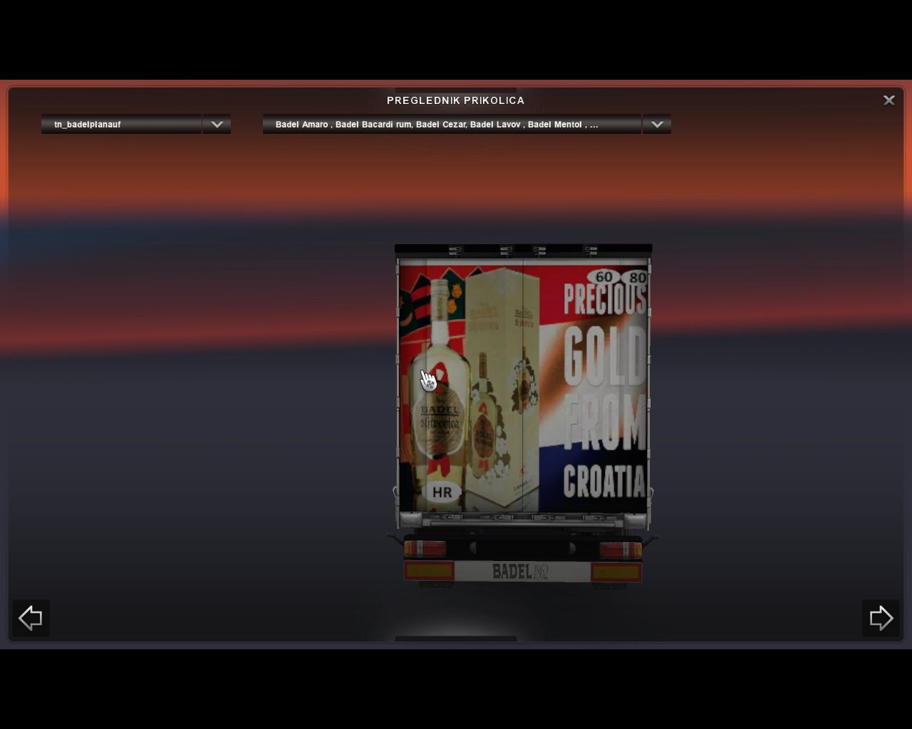 Badel Trailer tarp - Thumbnail 1
