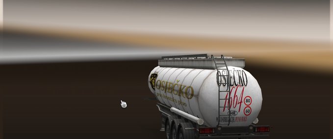 Trailer Osjecko trailer Cisterna Eurotruck Simulator mod