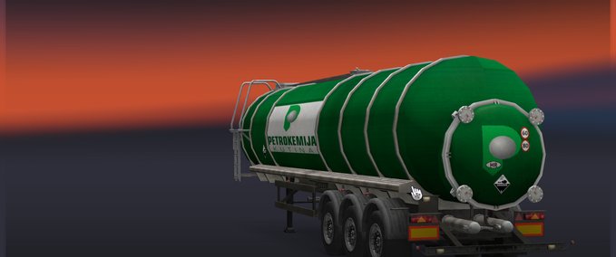 Trailer Petrokemija Trailer Tank auflieger Eurotruck Simulator mod