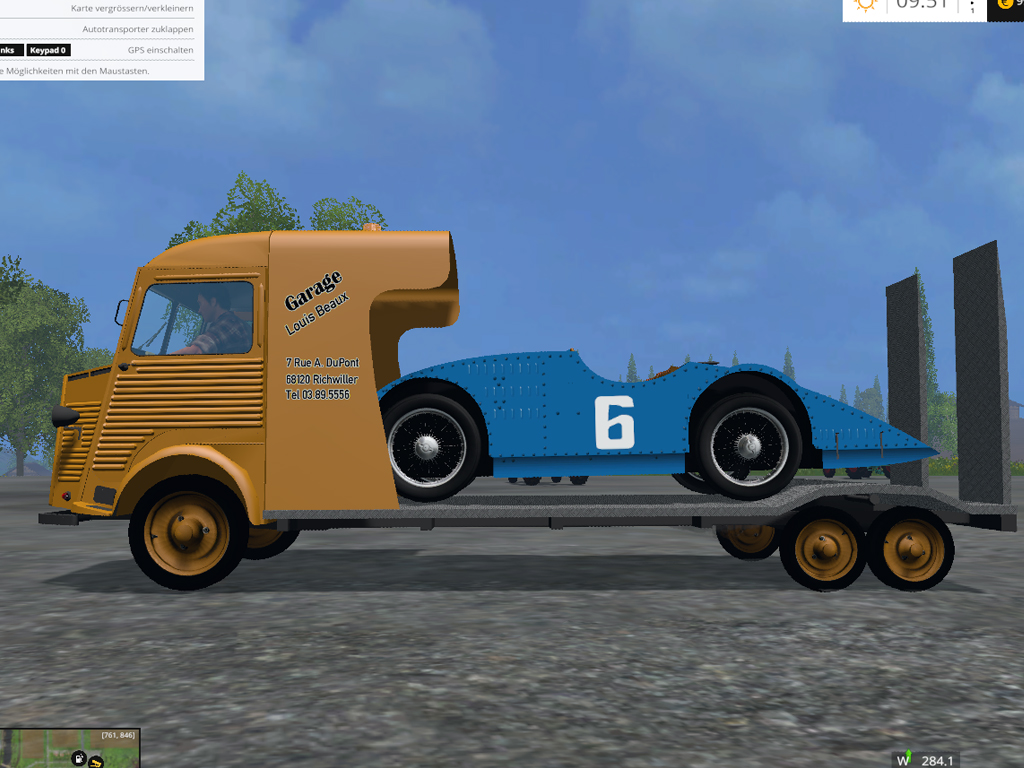 Citroen H flatbed and Livestock - Thumbnail 1