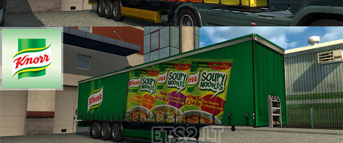 Trailer Food Tailers Pack Eurotruck Simulator mod