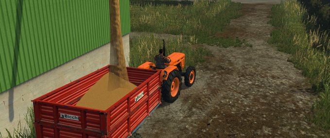 Auflieger Single axle Italian trailers Bicchi Landwirtschafts Simulator mod