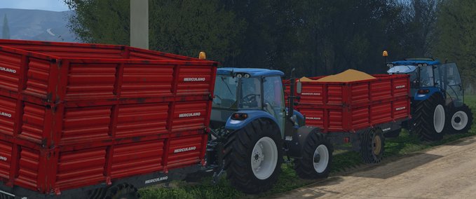 Auflieger Herculano Trailers Pack Landwirtschafts Simulator mod