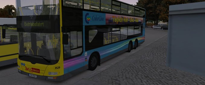 Bus Skins MAN DL09 Color Line OMSI 2 mod