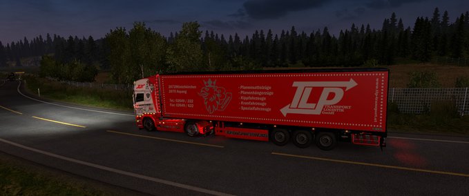 Standalone-Trailer TLP-Transport-Logistik-Pack Eurotruck Simulator mod