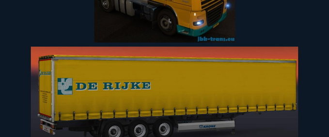 Standalone-Trailer JBK Pack   Eurotruck Simulator mod