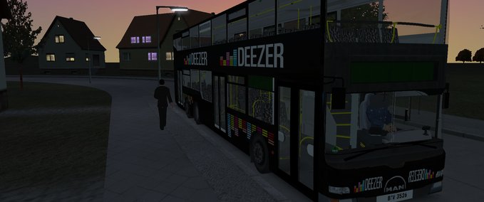 Bus Skins Deezer MAN DD OMSI 2 mod