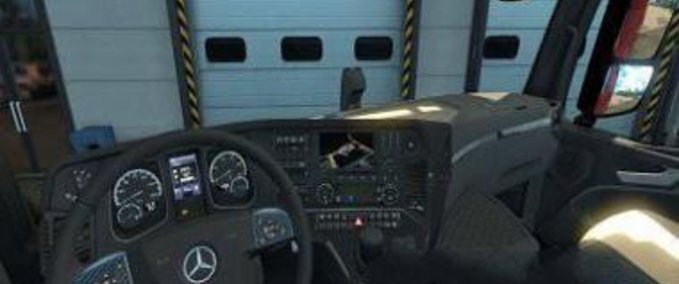 Interieurs MERCEDES ACTROS MP4 CARBON INTERIOR Eurotruck Simulator mod