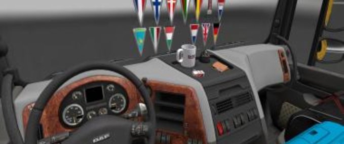 Interieurs ADDONS FOR DLC CABIN Eurotruck Simulator mod