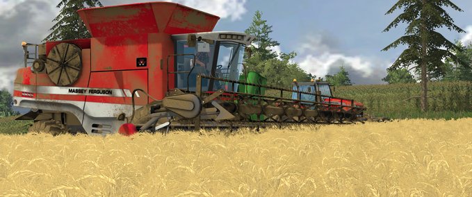 Sonstige Selbstfahrer AGCO Rotary Combines Landwirtschafts Simulator mod