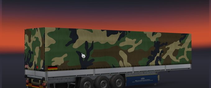 Trailer Bundeswehr Trailer Eurotruck Simulator mod