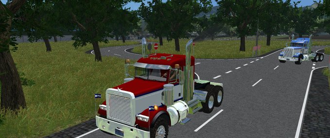 FS15: FREIGHTLINER 64SD v 1.1 Trucks Mod für Farming Simulator 15