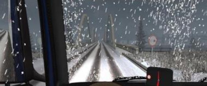 Sonstige ALWAYS SNOWFALl Eurotruck Simulator mod