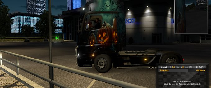 Mercedes Mercedes Benz Halloween Eurotruck Simulator mod