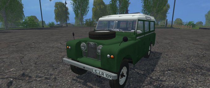 Cars Landrover 109 Series II SW 1965 Farming Simulator mod