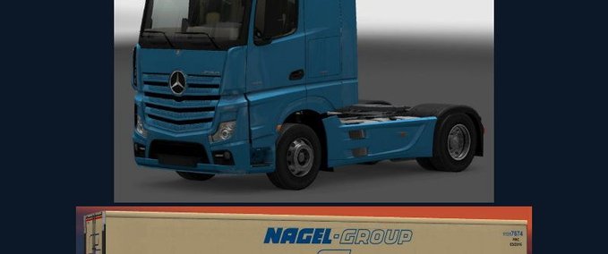 Standalone-Trailer JBK Combo NAGEL Eurotruck Simulator mod
