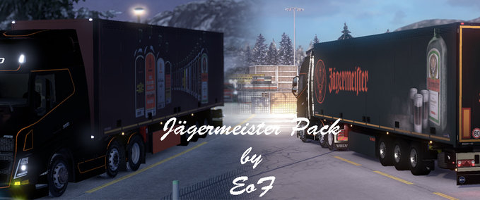 Schmitz Schmitz SKO Jägermeister Pack Eurotruck Simulator mod