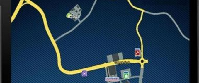Sonstige TOMTOM GPS FOR LORRIES 57 Eurotruck Simulator mod