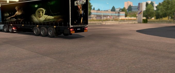 Trailer korsakoff angerfist trailer Eurotruck Simulator mod