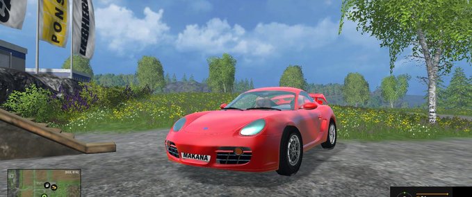 Cars Porsche Cayman S  Farming Simulator mod