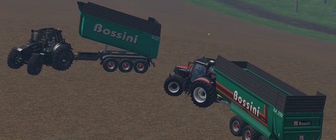 Auflieger Bossini Ra 200 Landwirtschafts Simulator mod