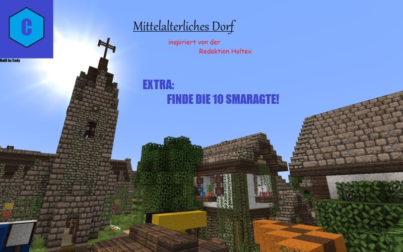 Minecraft Medieval Village V 1 9 Maps Mod Fur Minecraft Modhoster Com