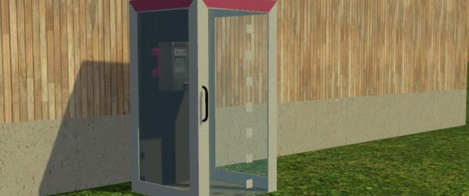 Objekte Telefonzelle mit Sound Landwirtschafts Simulator mod