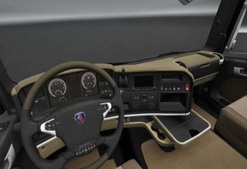 ets2: Scania interior v 1.0 Interieurs Mod für Eurotruck Simulator 2
