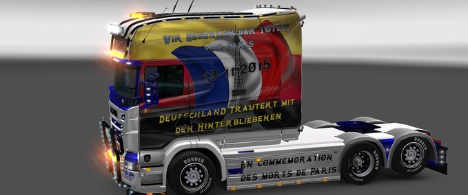 Skins Scania RJL Longlein Eurotruck Simulator mod