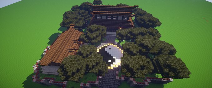 Maps Chinesicher Tempel Minecraft mod