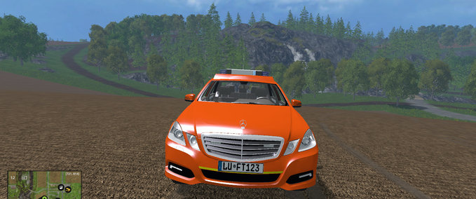 Feuerwehr Mercedes KDOW Landwirtschafts Simulator mod