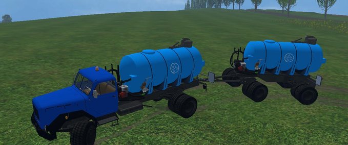 Sonstige Fahrzeuge Magirus Wassertankerpack Landwirtschafts Simulator mod