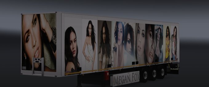 Standalone-Trailer Megan Fox Trailer Eurotruck Simulator mod