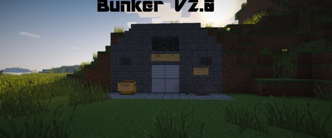 Maps Bunker Map Minecraft mod