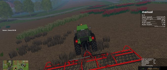 Sonstige Anbaugeräte Eigenbau Striegel Landwirtschafts Simulator mod